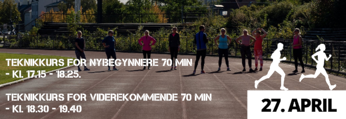 Teknikkurs for nybegynnere og viderekommende - Effektiv løpestil!
